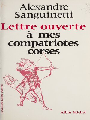 cover image of Lettre ouverte à mes compatriotes corses